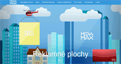 Desktop Screenshot of mediamax.sk